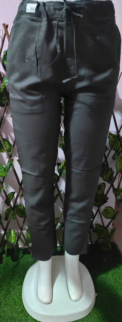 Cotton linen kurti pant