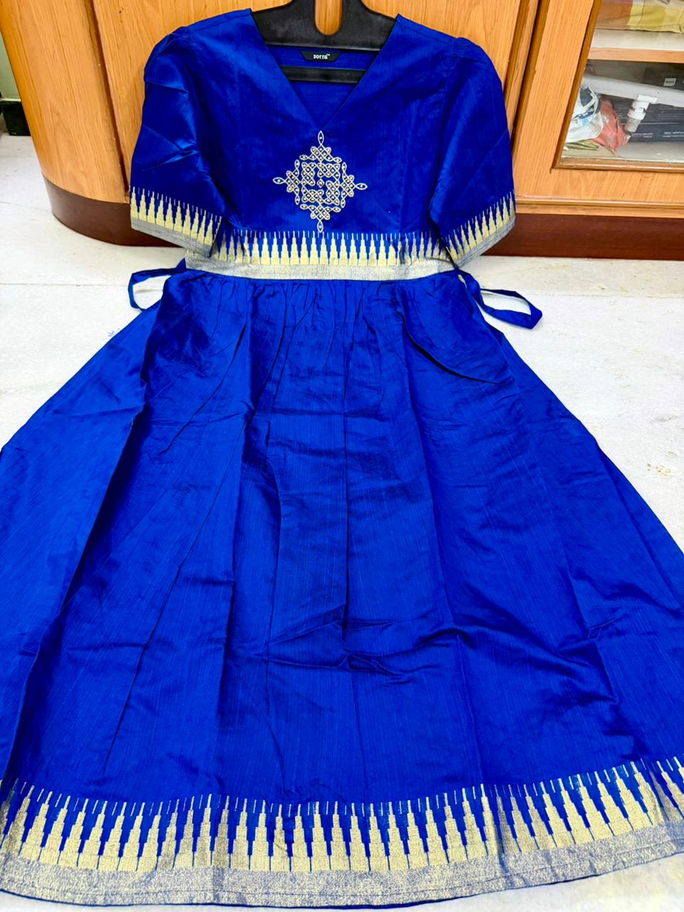 Zorra Silk Kolam Anarkali Top