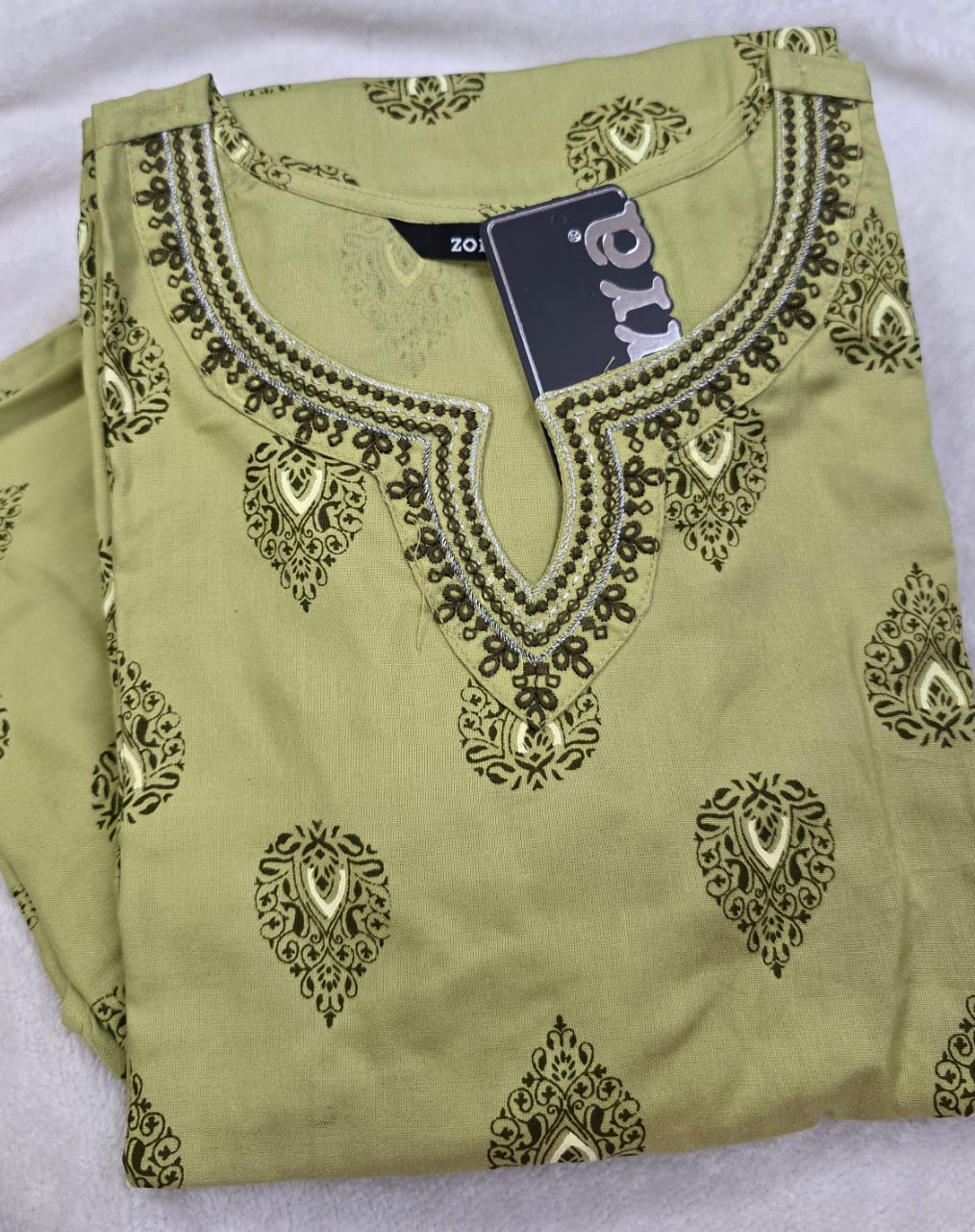Zorra Rayon Embriodery Kurti