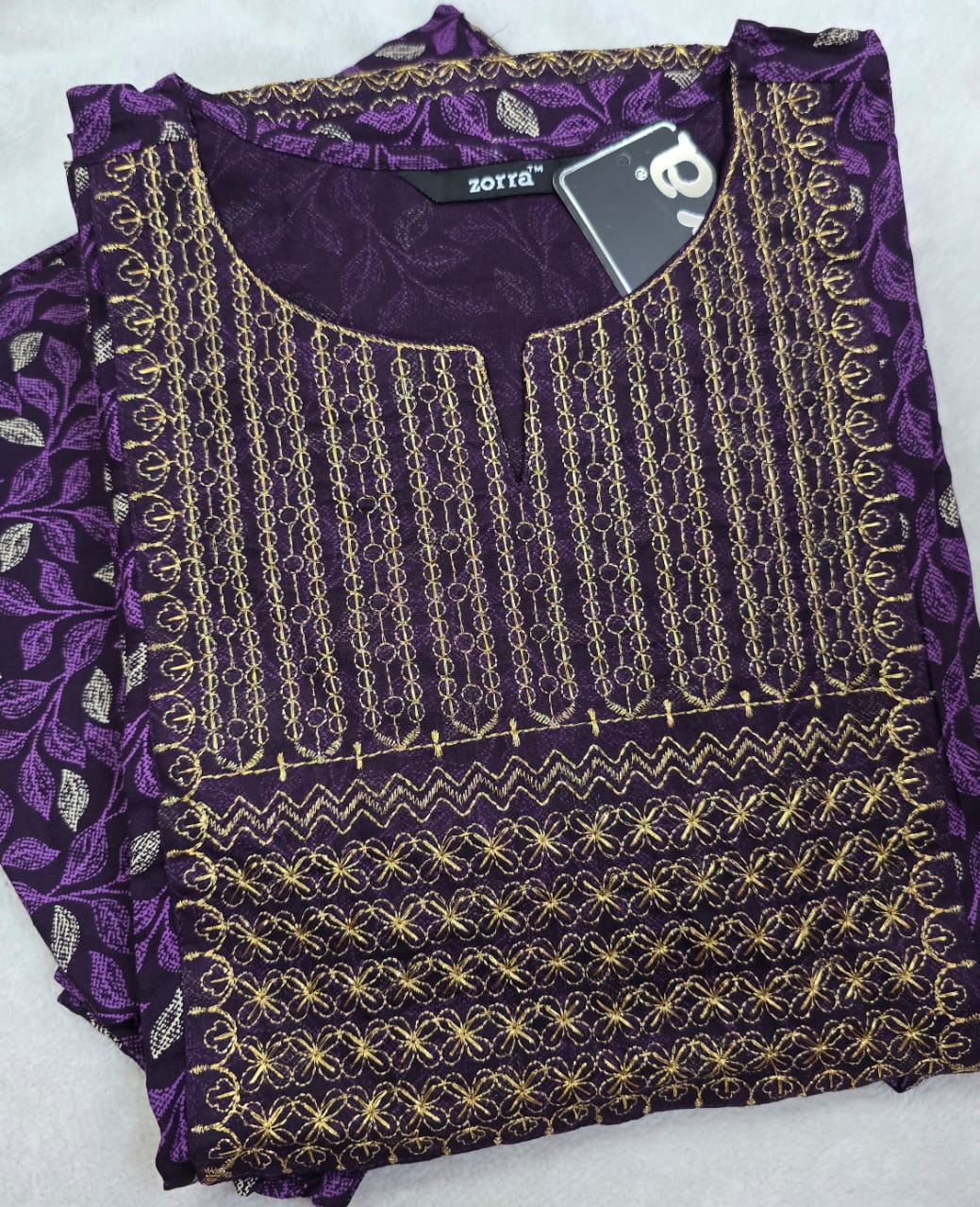 Zorra Rayon Embriodery Kurti