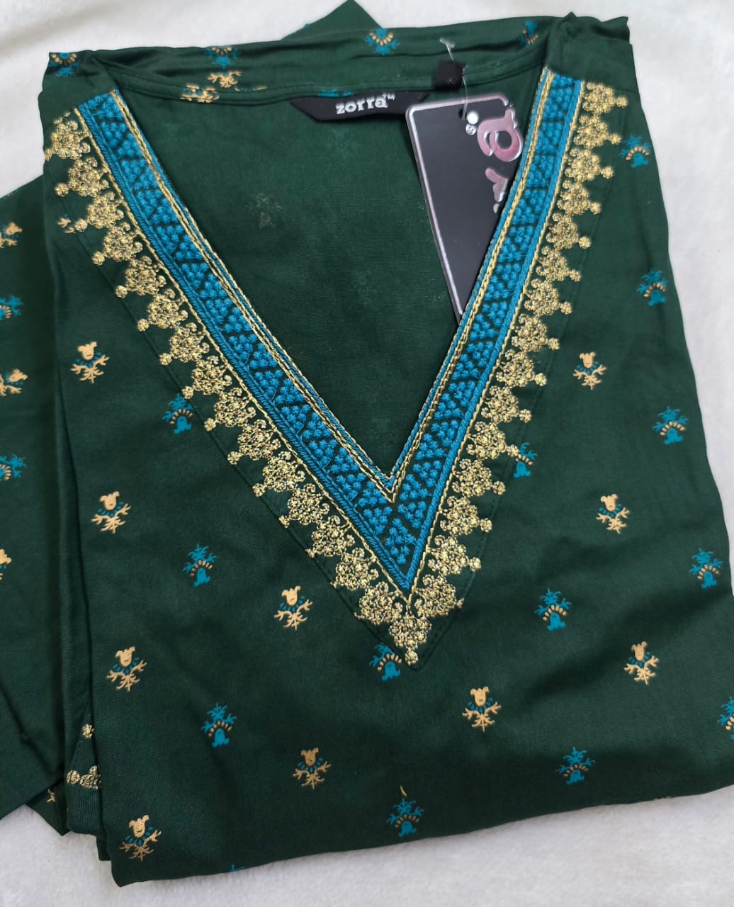 Zorra Rayon Embriodery Kurti