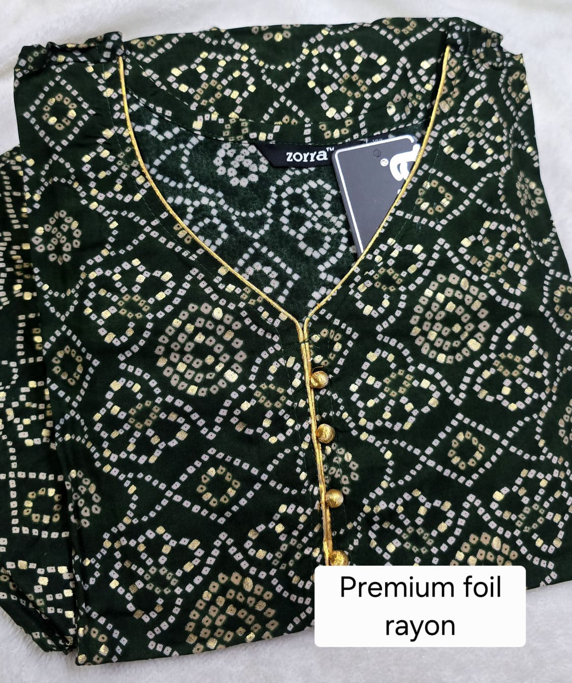 Zorra Rayon Kurti