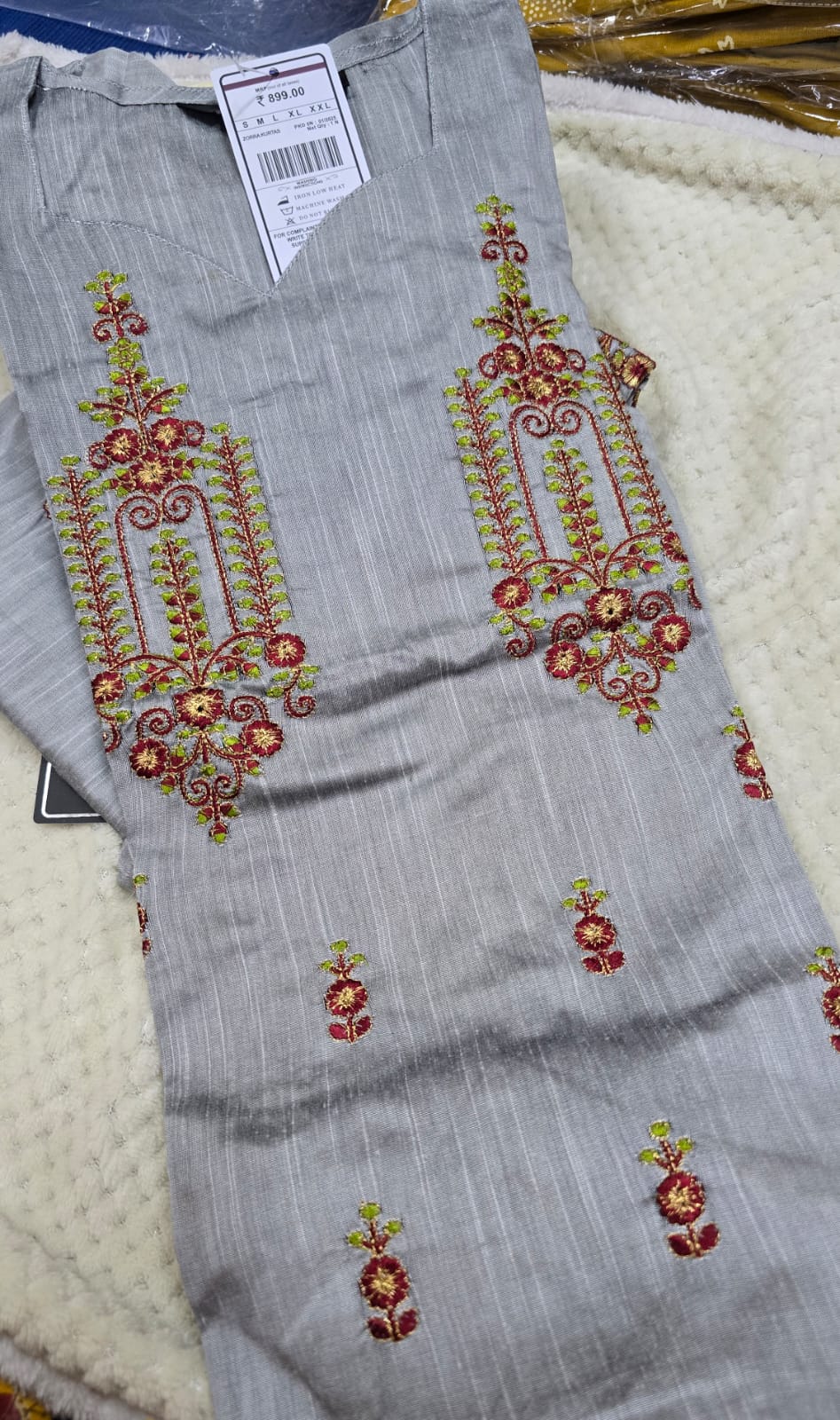 Zorra Silk Straight Cut Kurtis
