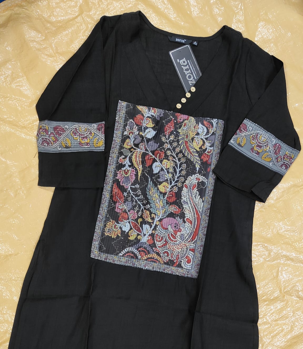 Zorra Vatican Silk Designer Kurti