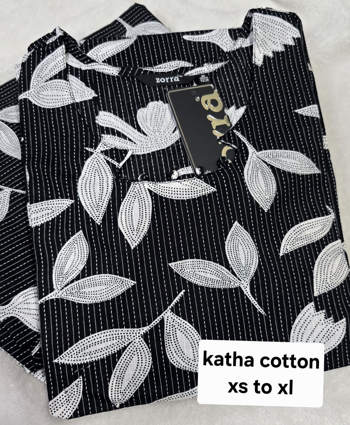 Zorra Cotton Straight Cut Kurtis