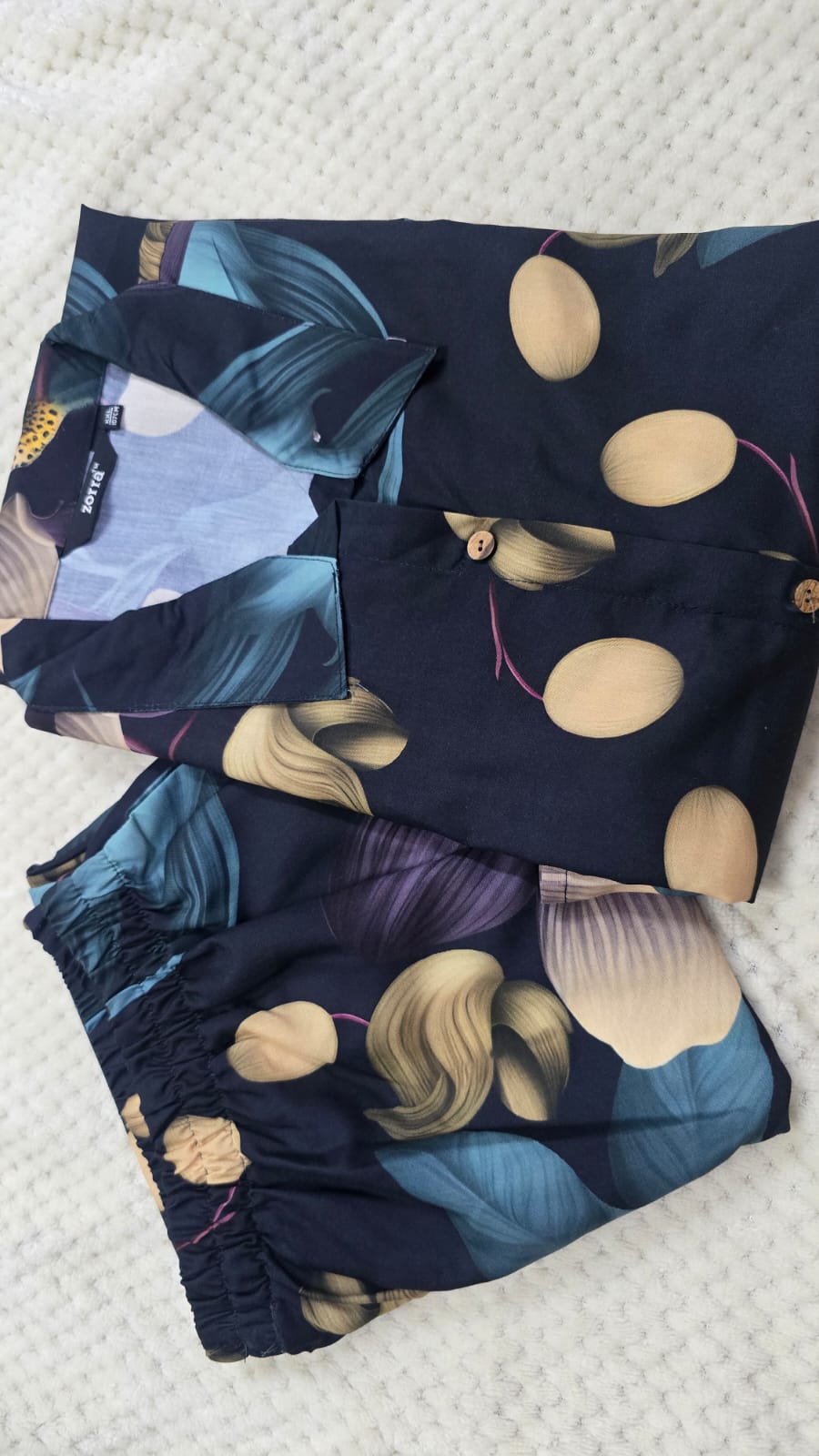 Zorra Rayon Digital Print Aline Top&Plazzo Cord set