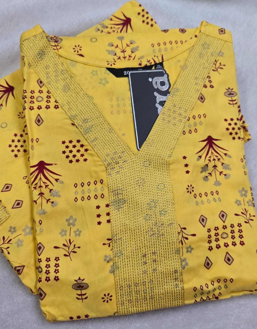 Zorra Rayon Embriodery Kurti