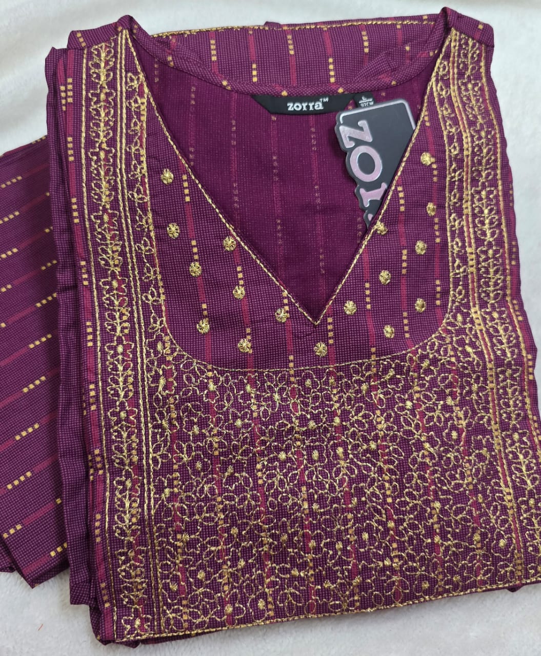 Zorra Rayon Embriodery Kurti