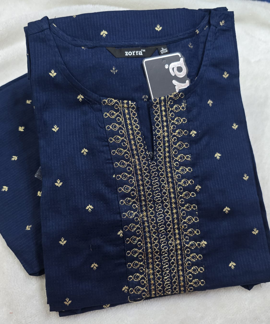 Zorra Cotton Embriodery Kurti