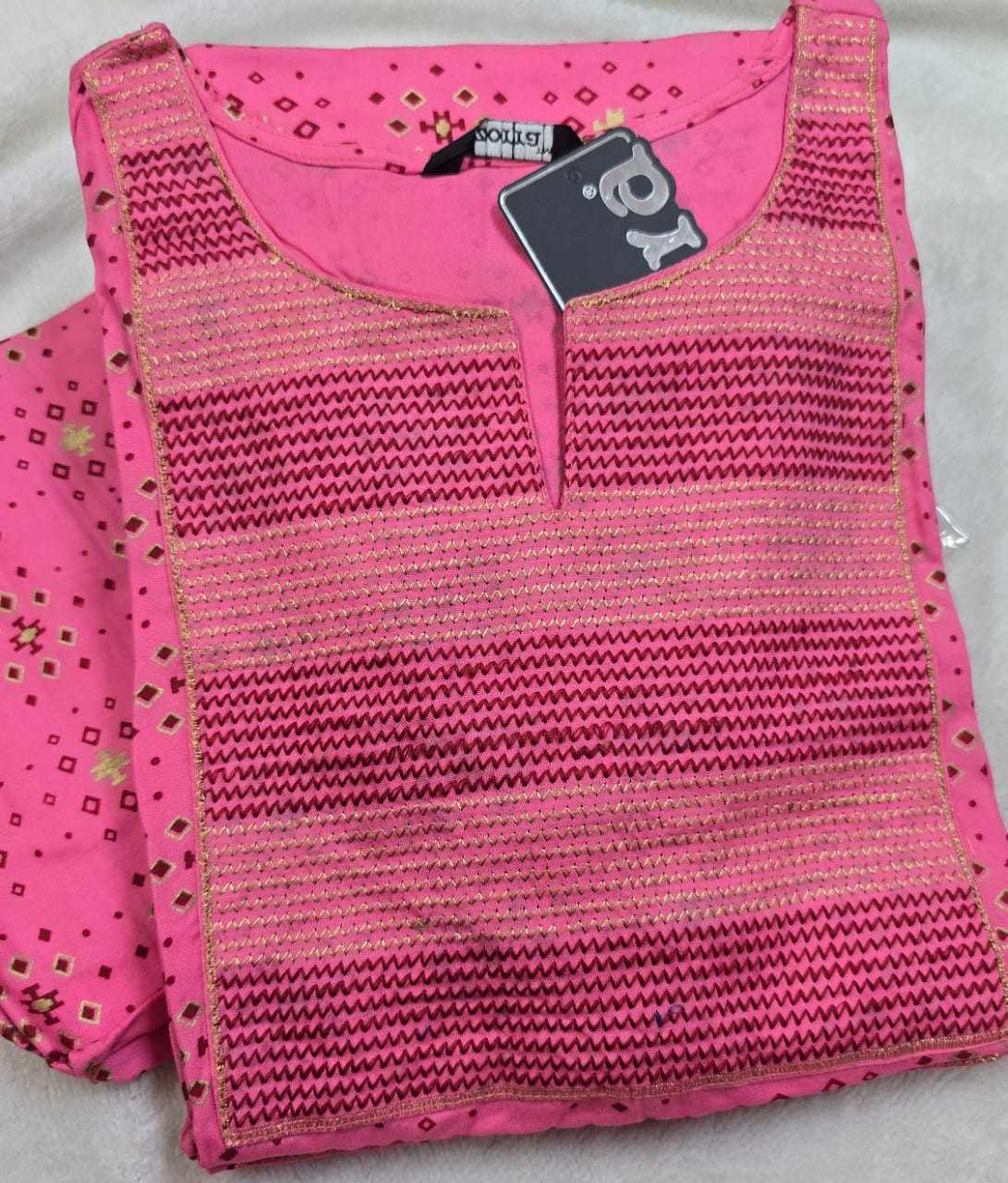 Zorra Rayon Embriodery Kurti