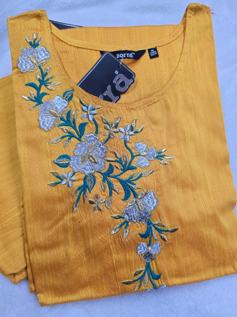 Zorra Silk Straight Cut Kurtis