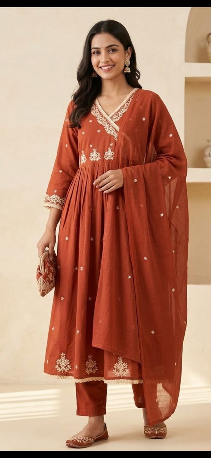 Cotton Desigmer 3pc Set - Embriodery