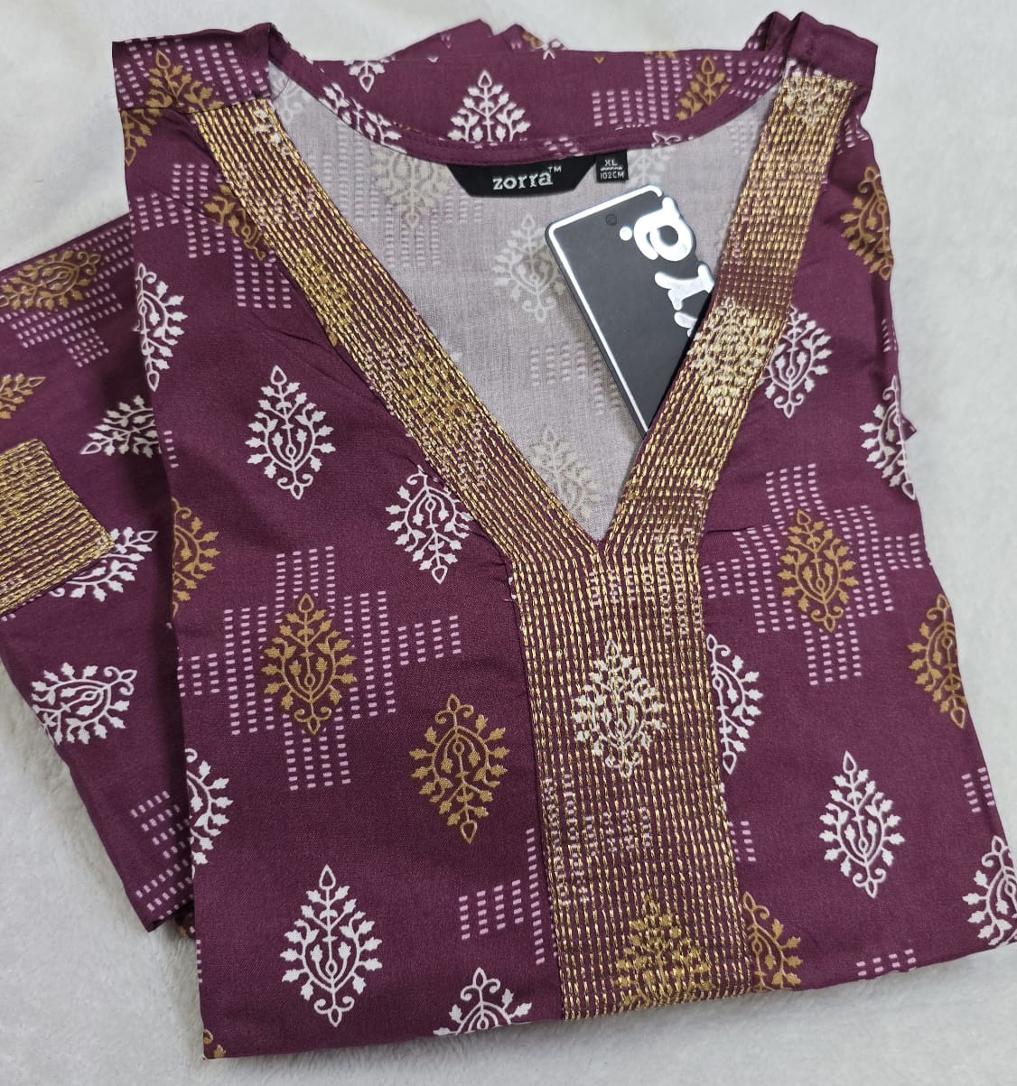 Zorra Rayon Embriodery Kurti