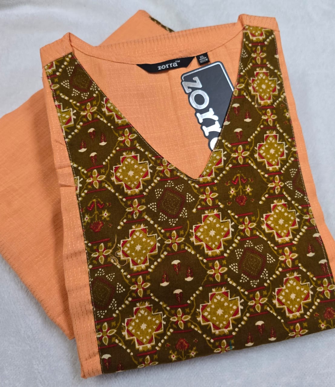 Zorra Rayon Embriodery Kurti