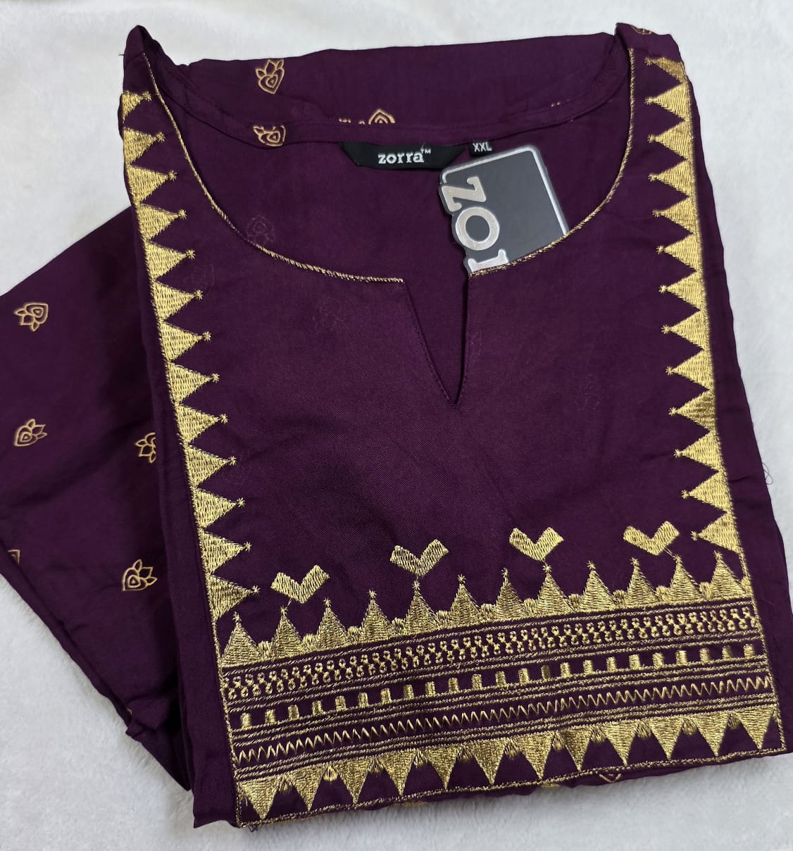 Zorra Rayon Embriodery Kurti
